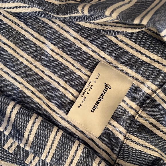 Cotton Striped Blazer - Picture 4 of 5